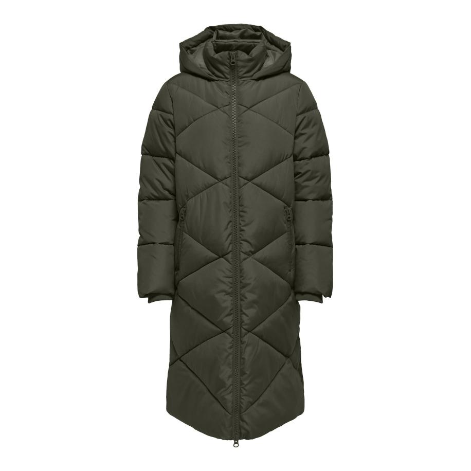 JDY JDY Winterjas VISTA donkergroen -