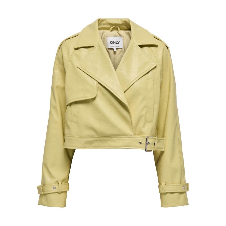 Only ONLY Tussenjas ONLKIRA lichtgeel -