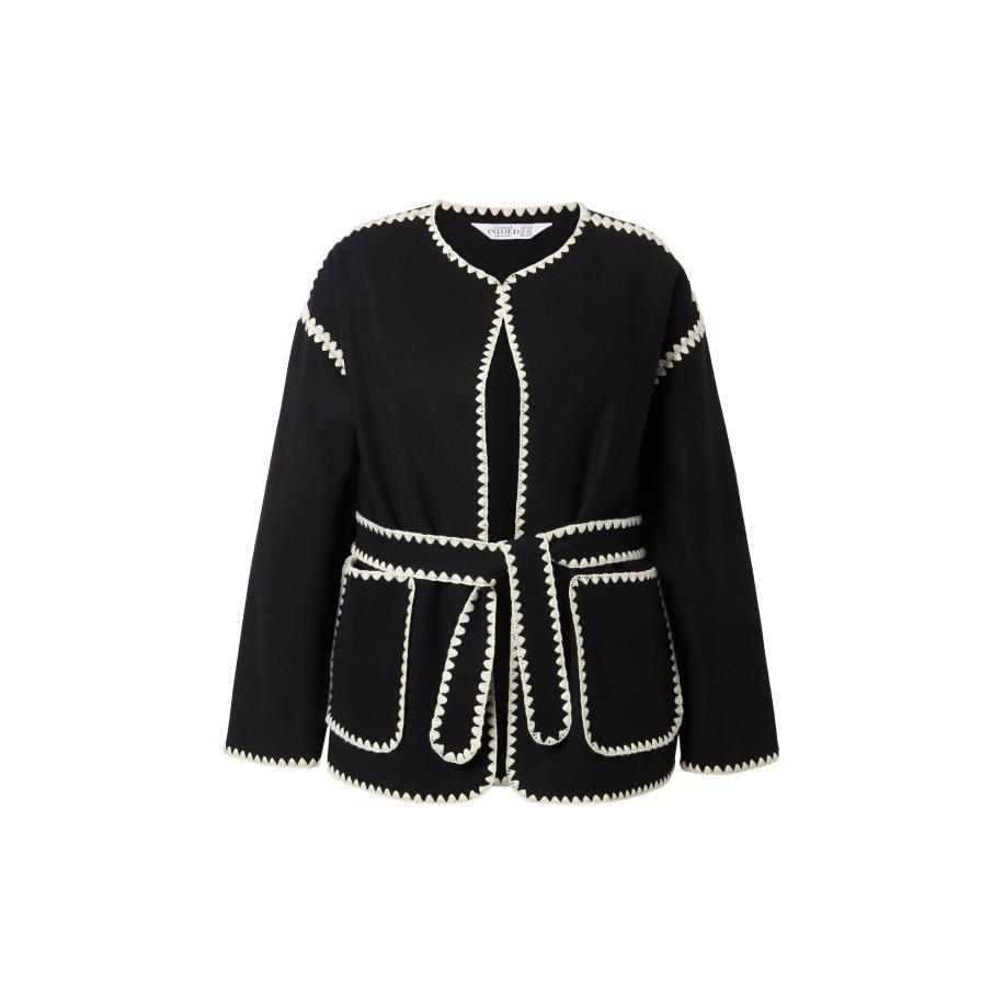 Studio Untold Studio Untold Tussenjas zwart -