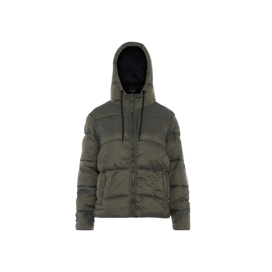 IDONY IDONY Winterjas olijfgroen -