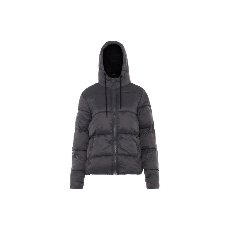 IDONY IDONY Winterjas donkergrijs -