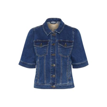Culture CULTURE Tussenjas Deva Ami blauw denim