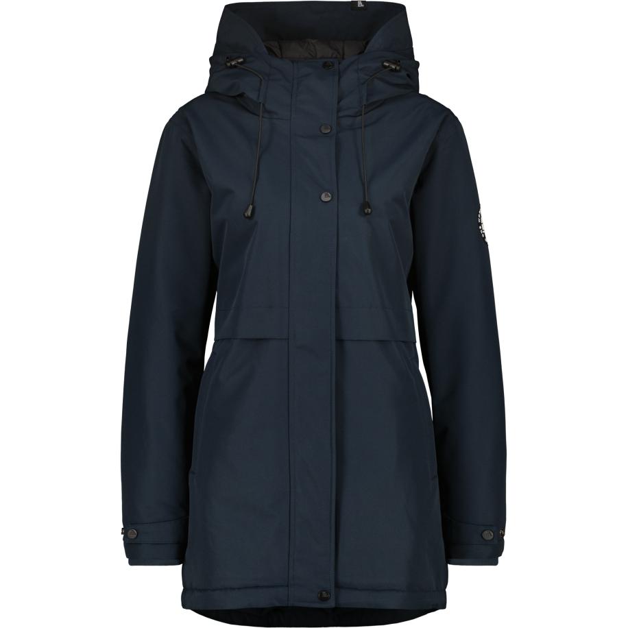 Alife And Kickin Alife and Kickin Tussenparka MarlyAK marine / zwart / wit -