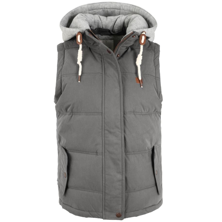 Oxmo Bodywarmer Lewonda grijs Grijs