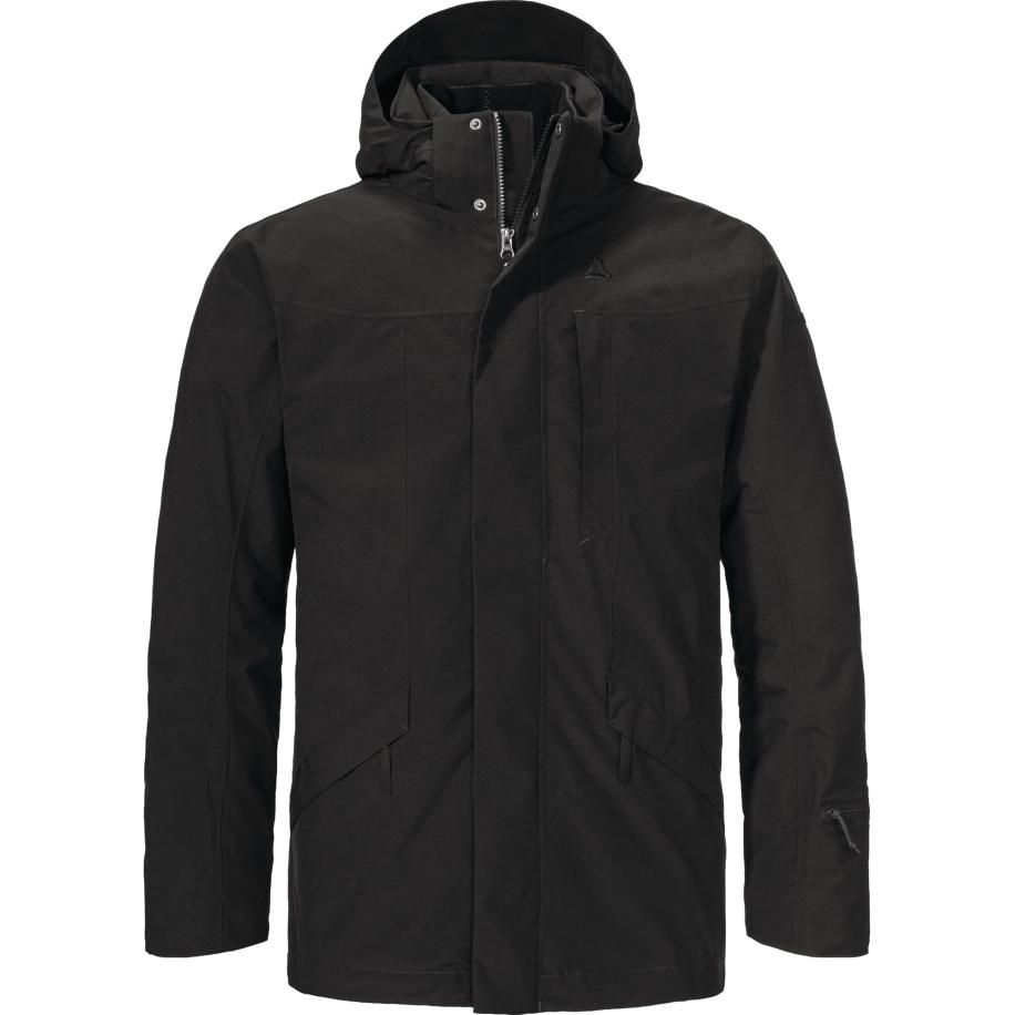 Schöffel Schöffel Outdoorjas Borkol zwart -