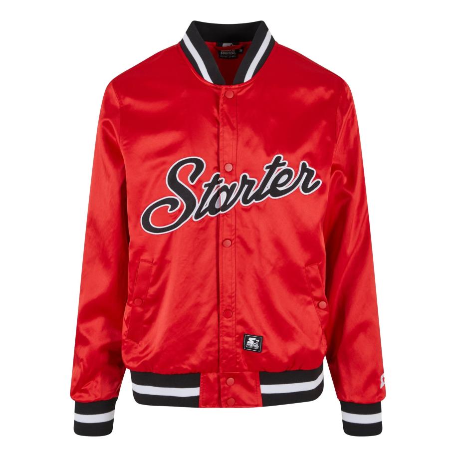 Starter Black Label Starter Black Label Tussenjas rood / zwart / wit -