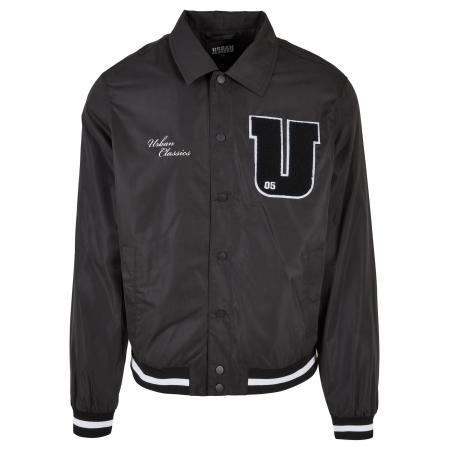 Urban Classics Urban Classics Tussenjas zwart / wit