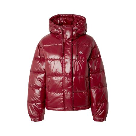 Calvin Klein Calvin Klein Jeans Winterjas donkerrood / wit