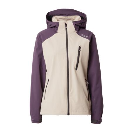 Weather Report Weather Report Outdoorjas Camelia beige / donkerlila