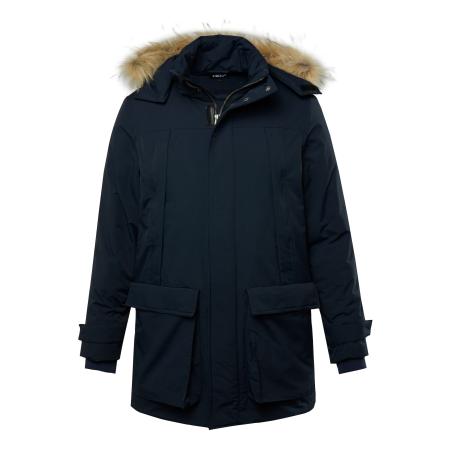 men plus Men Plus Winterparka beige / marine