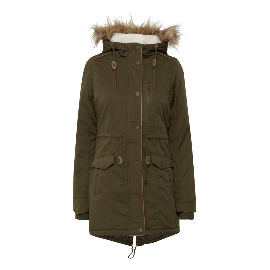 Oxmo Oxmo Winterparka ANNA donkergroen -