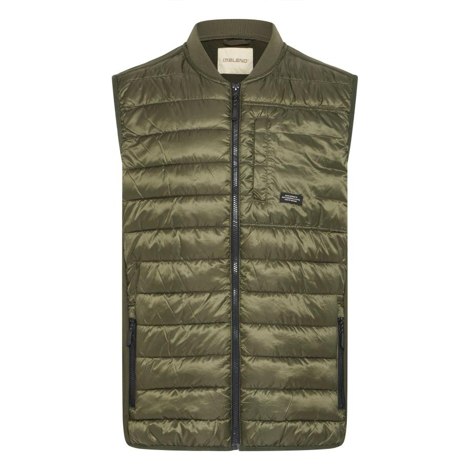 Blend BLEND Bodywarmer BHEVEREST donkergroen -