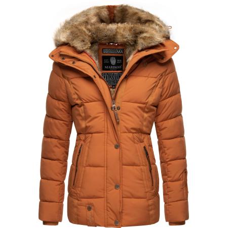 MARIKOO Winterjas Nekoo cognac / lichtbruin
