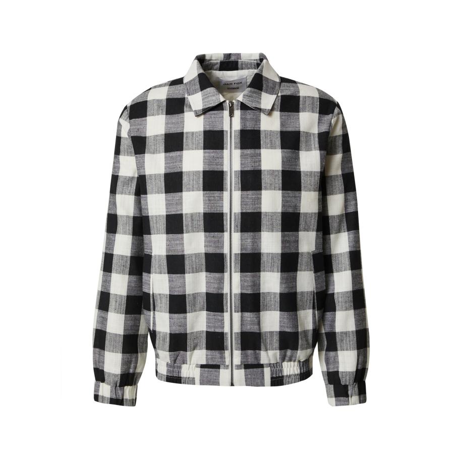 DAN FOX APPAREL DAN FOX APPAREL Tussenjas Ilja grijs gemêleerd / zwart / offwhite -