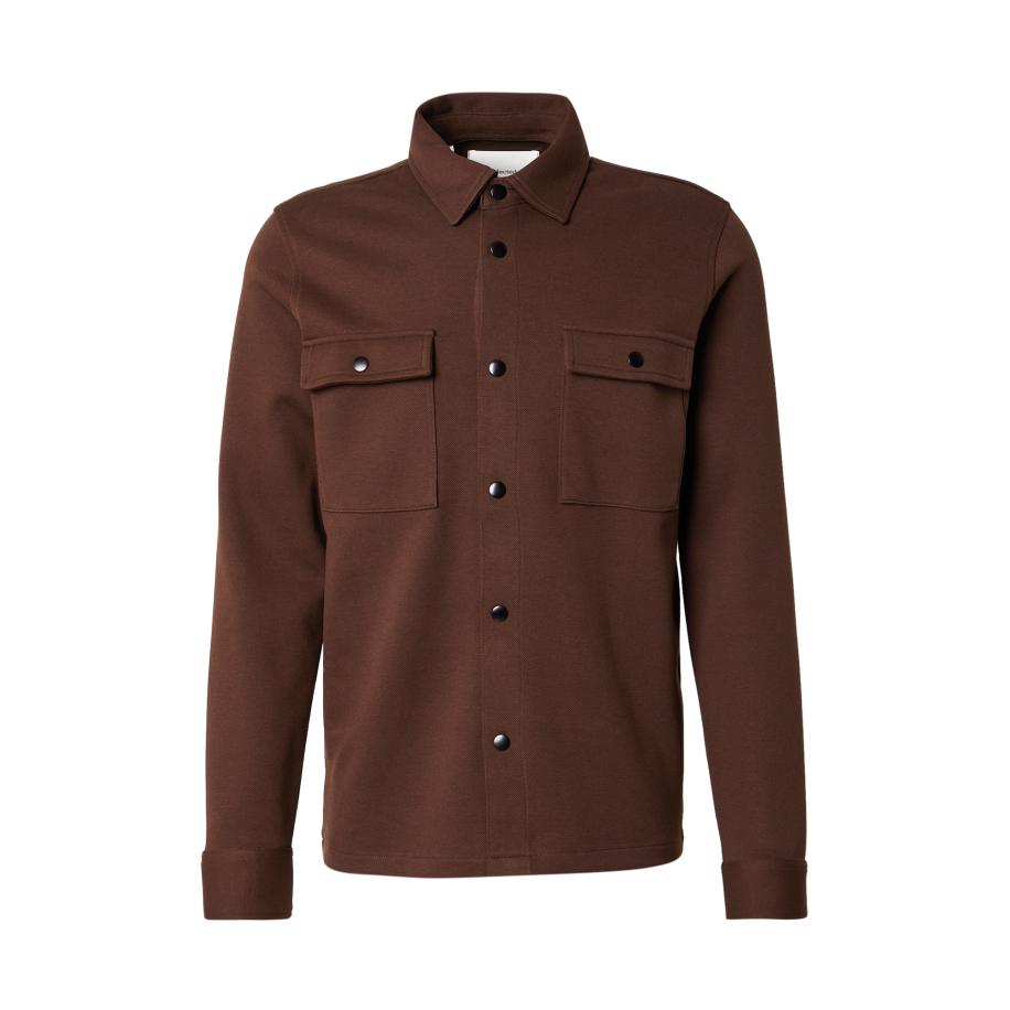 Selected SELECTED Tussenjas chocoladebruin -