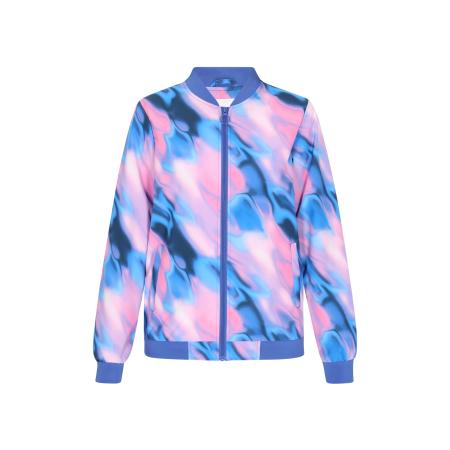 MYMO Tussenjas blauw / cyaan blauw / lila / rosa