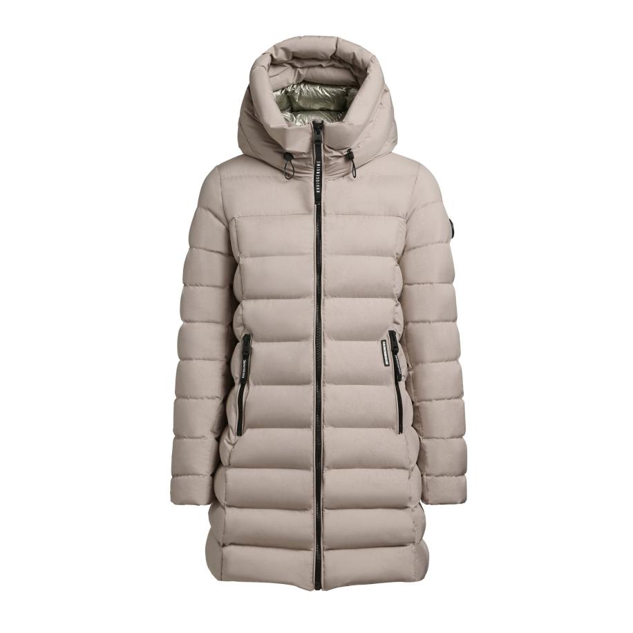 Khujo khujo Winterjas Nekar crème -