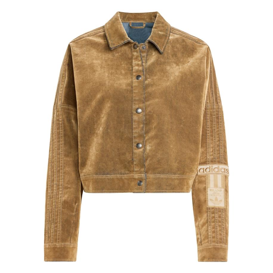 Adidas ADIDAS ORIGINALS Tussenjas Adibreak beige / ombergrijs -