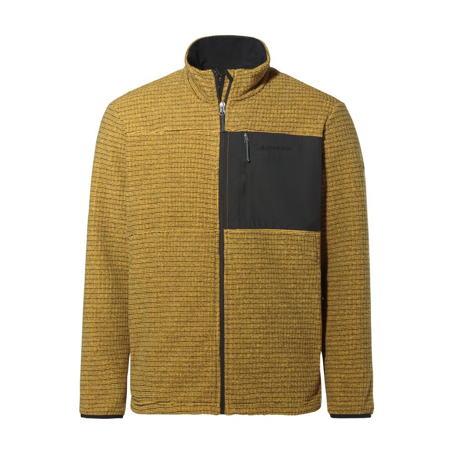 Vaude VAUDE Outdoorjas Neyland II mosterd / zwart -