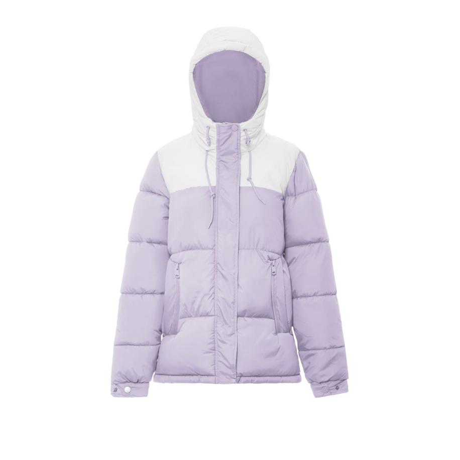 BOCOCA BOCOCA Winterjas lavendel / lichtlila / wit -