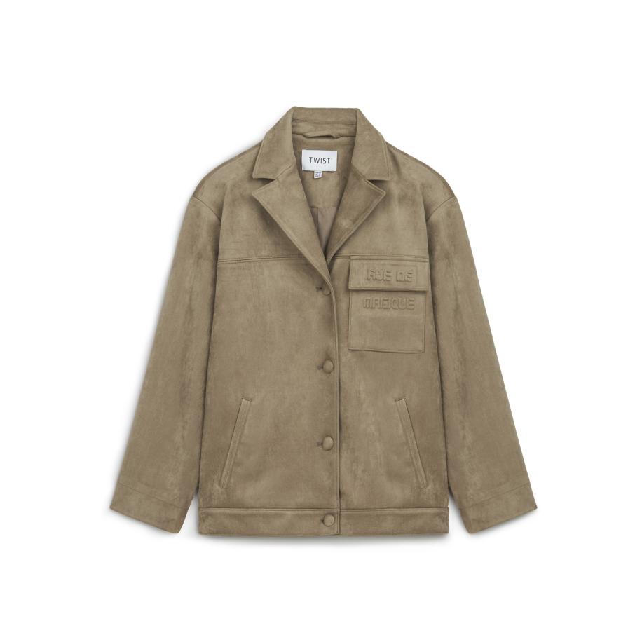 Twist Twist Tussenjas bruin -