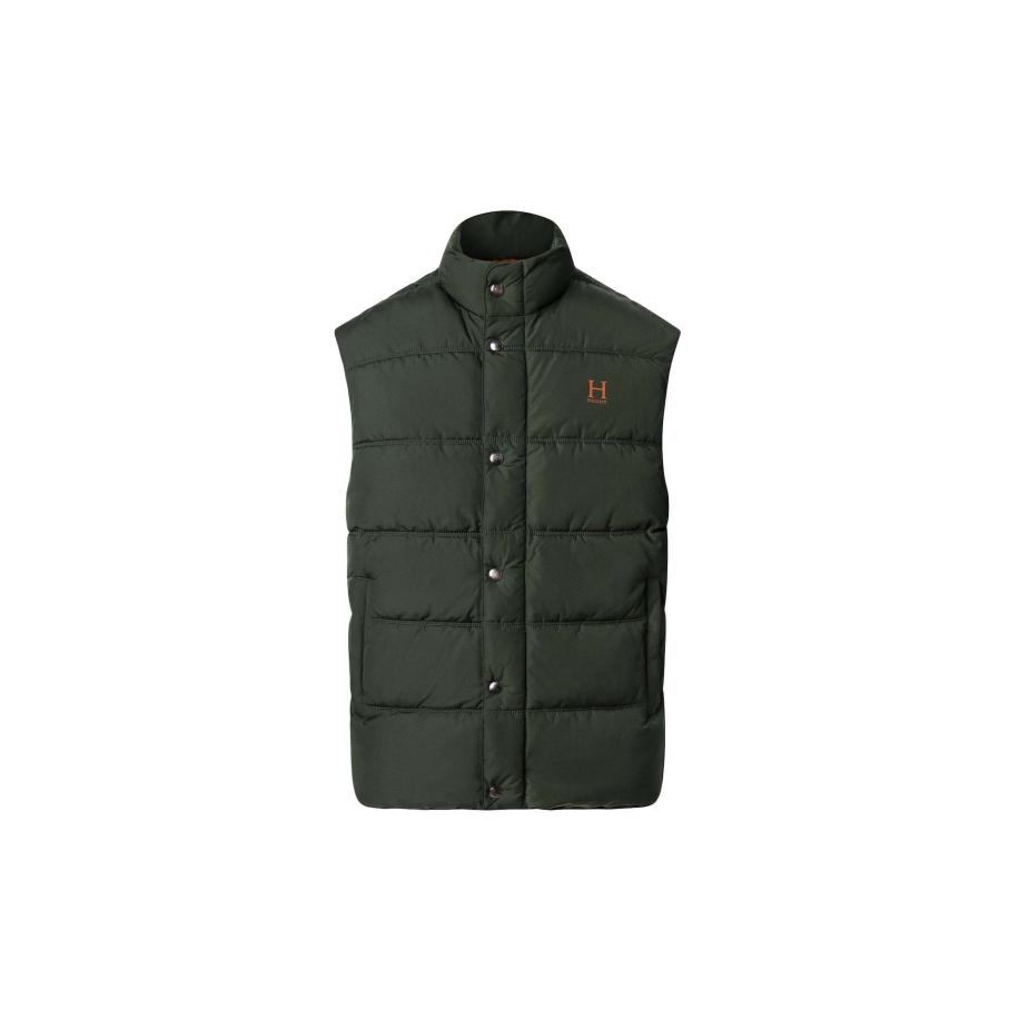 Hackett London Bodywarmer Heritage olijfgroen Groen
