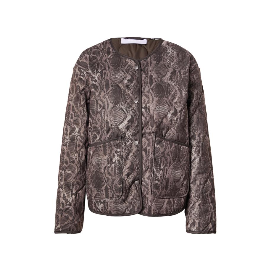 JJXX JJXX Tussenjas JXPERRY donkerbruin / grijs -