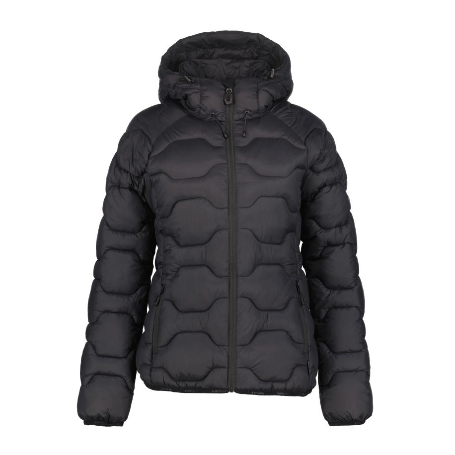 Icepeak ICEPEAK Winterjas Blackey zwart -
