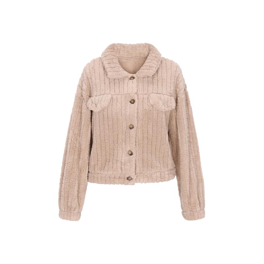 Swirly swirly Tussenjas Back To School kaki -