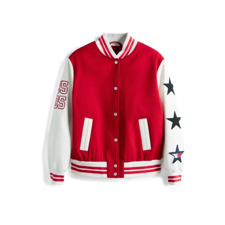 Tommy Jeans Tommy Jeans Tussenjas marine / rood / wit