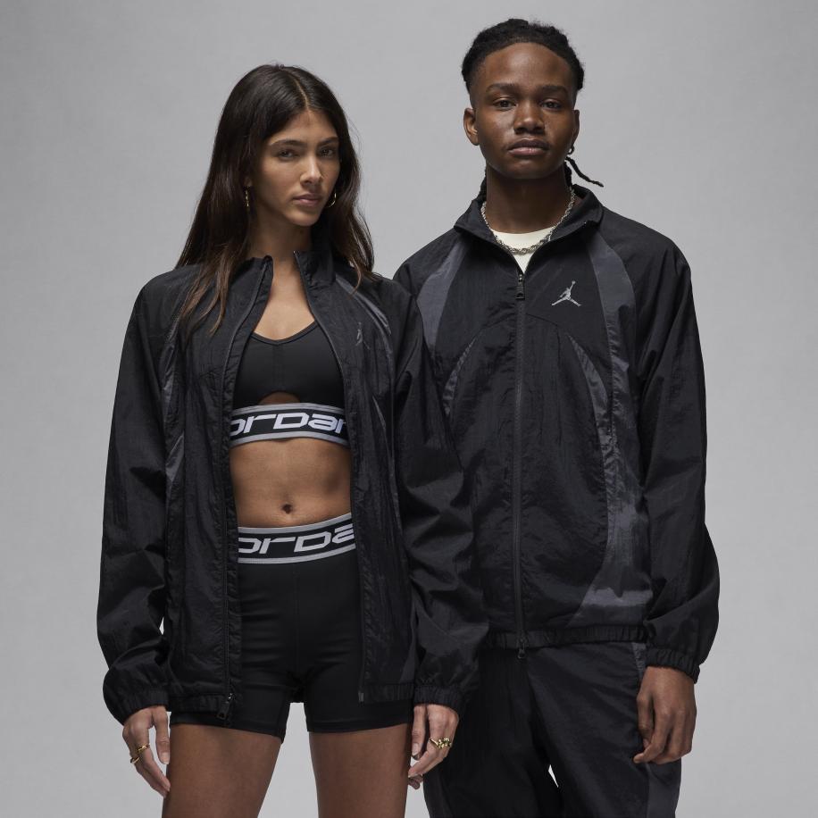 Jordan Sport Jam warming-upjack voor heren - Zwart Zwart