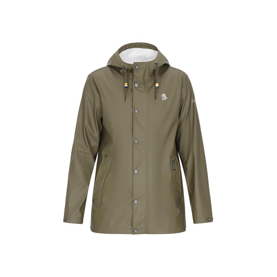 Schmuddelwedda Schmuddelwedda Functionele jas lichtgrijs / olijfgroen -