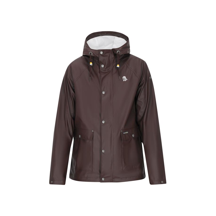 Schmuddelwedda Schmuddelwedda Functionele jas donkerbruin -