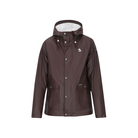 Schmuddelwedda Schmuddelwedda Functionele jas donkerbruin