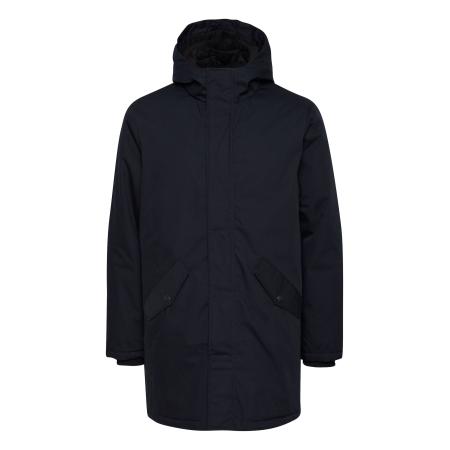 Solid !Solid Winterjas Caine donkerblauw