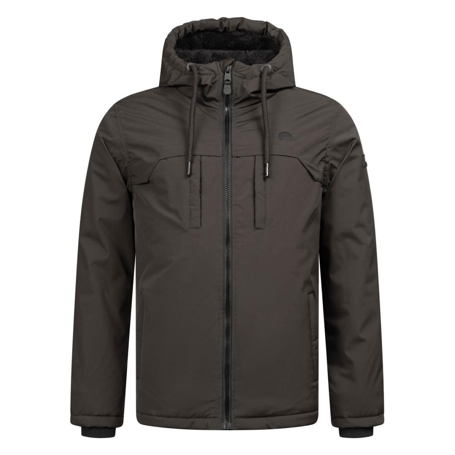 Arctic Seven Arctic Seven Winterjas donkergrijs -