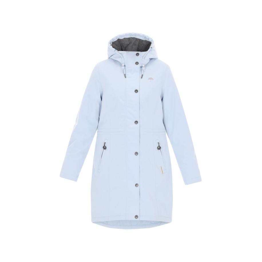 Schmuddelwedda Schmuddelwedda Tussenparka lichtblauw -
