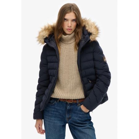 Superdry Superdry Tussenjas Fuji marine