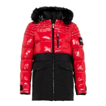 Cipo & Baxx CIPO & BAXX Winterjas rood / zwart