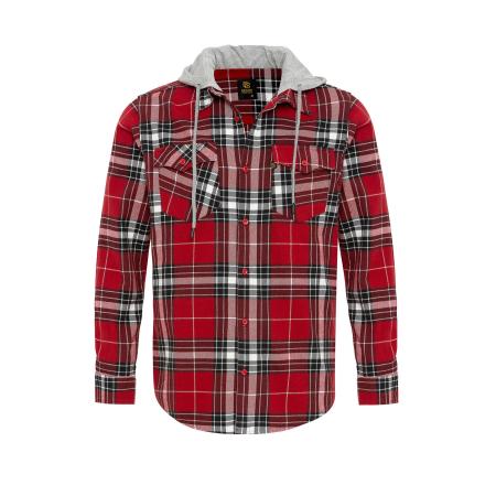 Jacey Quinn Jacey Quinn Tussenjas grijs / rood / wit