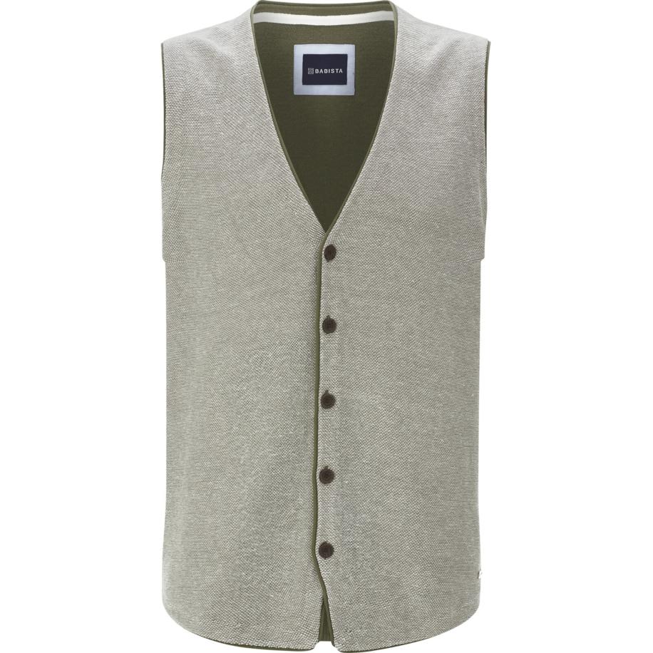 BABISTA BABISTA Bodywarmer Modarini olijfgroen / wit -