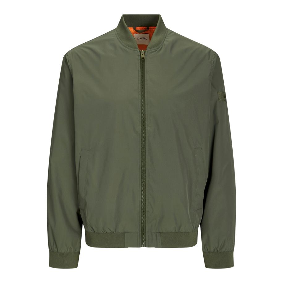 JJ Rebel JJ Rebel Tussenjas donkergroen -