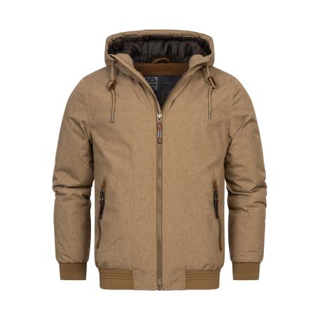 INDICODE JEANS INDICODE JEANS Tussenjas beige gemêleerd