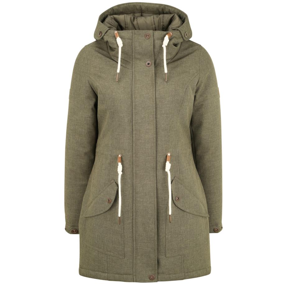 Oxmo Oxmo Tussenparka Melly kaki -