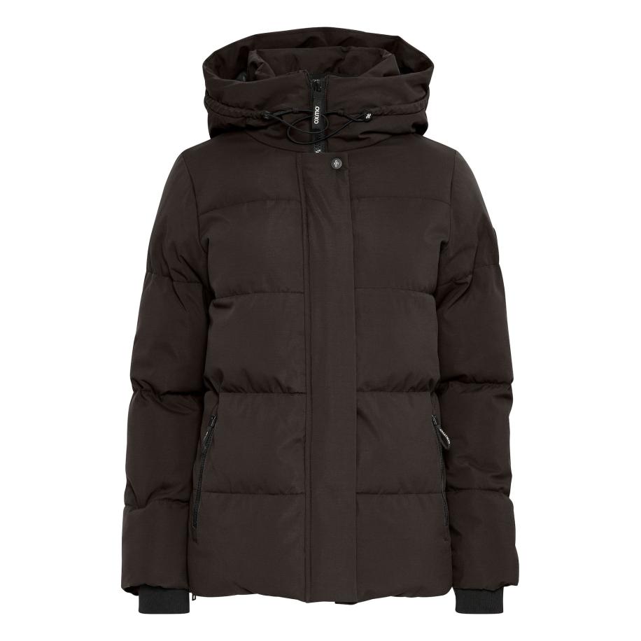 Oxmo Oxmo Winterjas zwart -