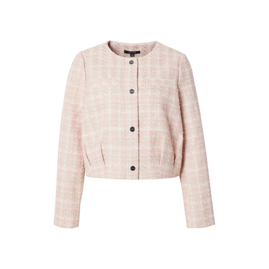 Comma COMMA Tussenjas crème / rosa / wit -