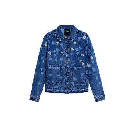Desigual Desigual Tussenjas blauw / gemengde kleuren