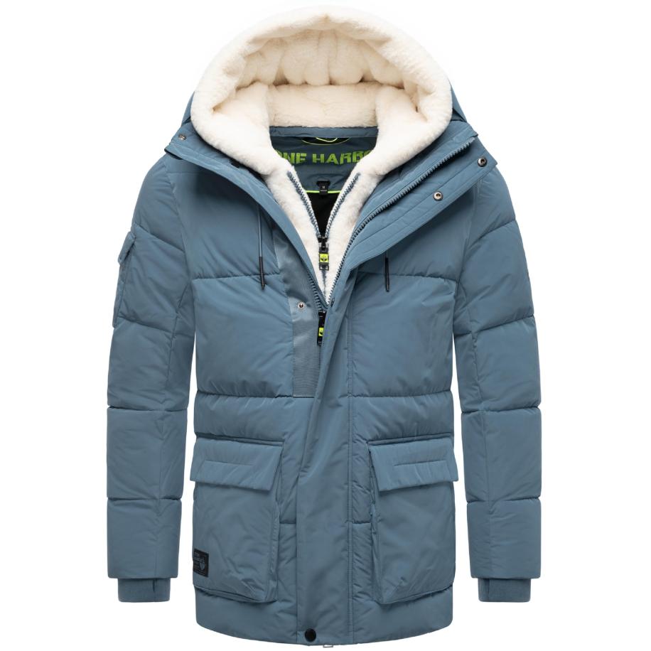 STONE HARBOUR STONE HARBOUR Winterjas Lauroo XX duifblauw -