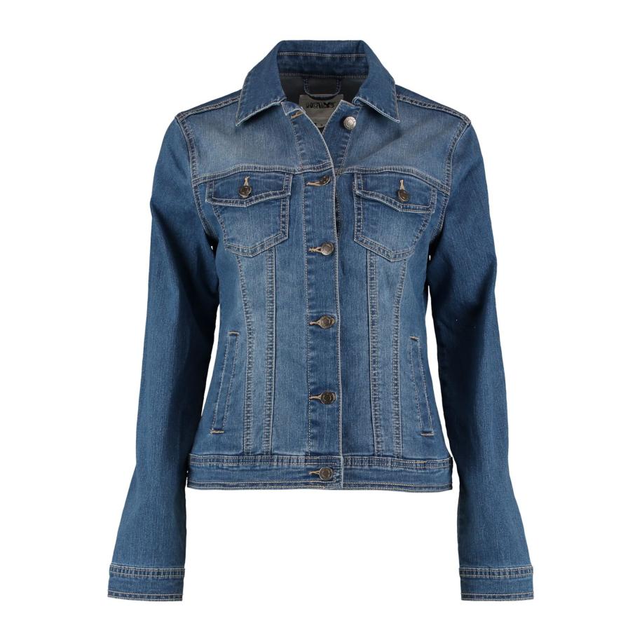 Hailys Hailys Tussenjas Ma44cy blauw denim -