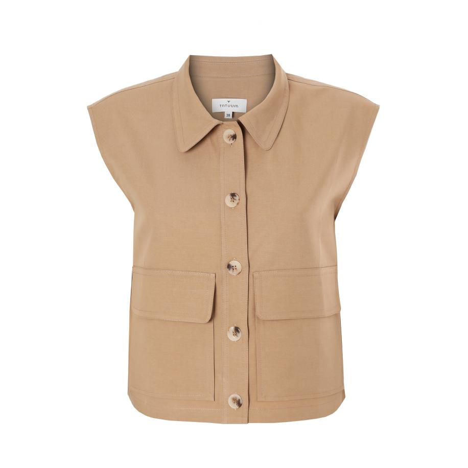 TATUUM Bodywarmer Alati camel Bruin